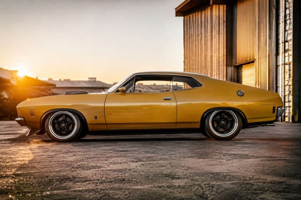 Ford Falcon XA Coupe wheel offset guide