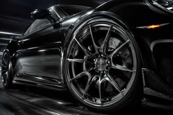 How aerodynamic considerations influence modern wheel design Aerodynamic forged wheel design on a modern vehicle