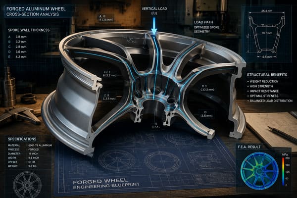 How designers balance weight reduction and structural strength for forged wheels forged wheel weight reduction and structural strength design balance