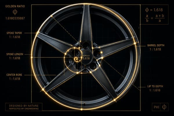Golden Ratio Wheel Design Aesthetics\ Golden ratio in wheel design aesthetics