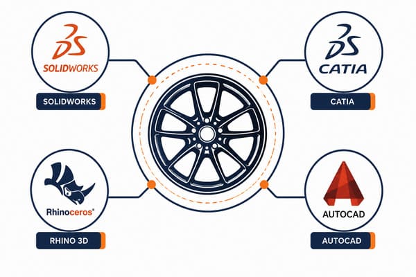 CAD tools used by wheel designers