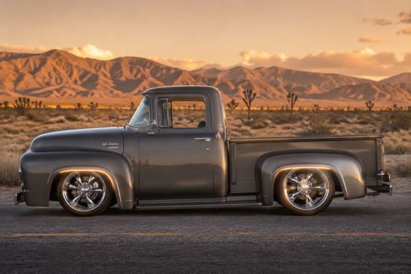 What Does +12mm Offset Mean for Ford F-100 F-100 wheel offset diagram forged wheel clearance