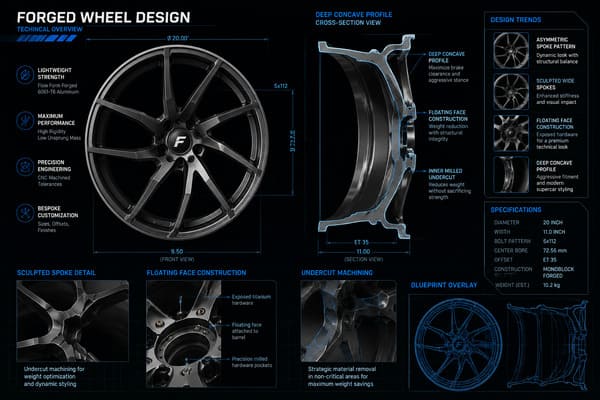Latest Trends in Forged Wheel Rim Design Latest forged wheel rim design trends