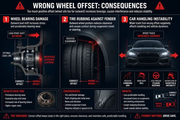 What Happens With Wrong Wheel Offset Toyota Supra MK3\\\ Wrong offset consequences on MK3 Supra
