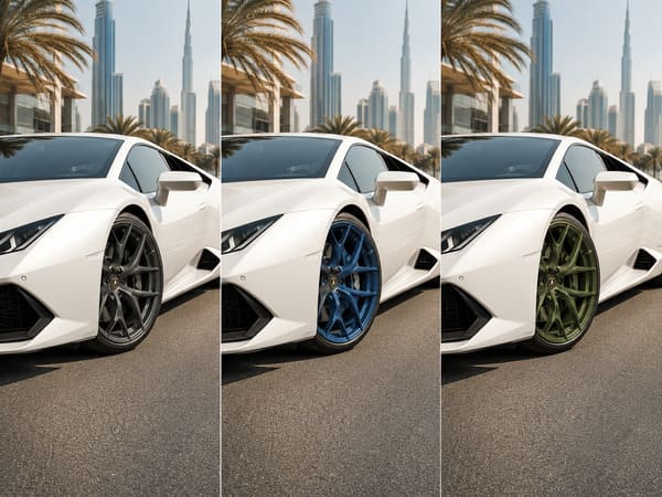 Best Wheel Colors for White Huracán Lamborghini Wheel colors that work on white Lamborghini Huracán