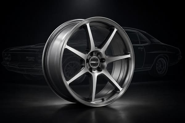 Forged Wheels for Holden HQ Monaro Aftermarket Fitment\\\ Aftermarket forged wheels on Holden HQ Monaro restomod build