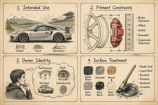 Key Factors in Wheel Design Decision Making\\\ Factors That Determine Custom Wheel Design