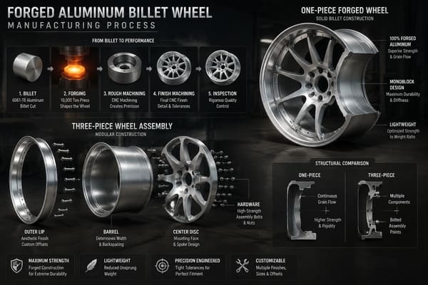 Why forged wheels are right for Bugatti Chiron Forged wheel construction for Bugatti Chiron