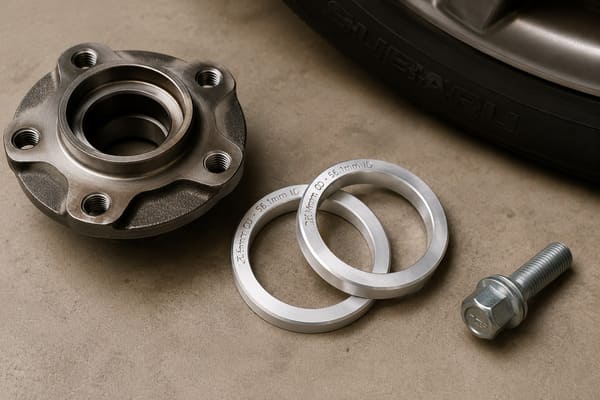 Hubcentric Rings for Subaru Impreza WRX GC8 Hubcentric rings for Subaru GC8 73.1mm to 56.1mm