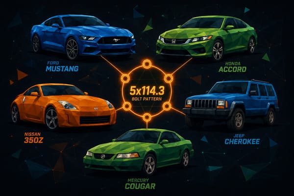 5x114.3 Bolt Pattern Compatible Vehicles List 5x114.3 bolt pattern vehicle compatibility list forged wheels