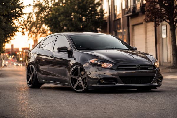 Custom Offset Forged Wheels on Dodge Dart GT Without Rubbing custom offset forged wheels on Dodge Dart GT without rubbing