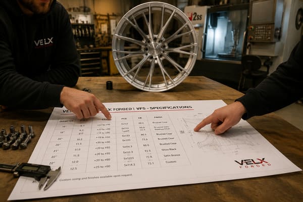 Choosing the Right Concavity for Your Car Fitment Custom forged wheel fitment consultation for concavity and offset