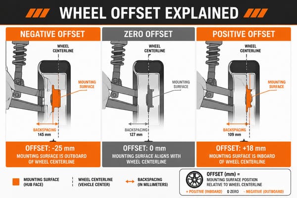 Best Offset and Backspacing for 17x8 Wheels on Plymouth Road Runner offset and backspacing chart for 17x8 wheels on Plymouth Road Runner