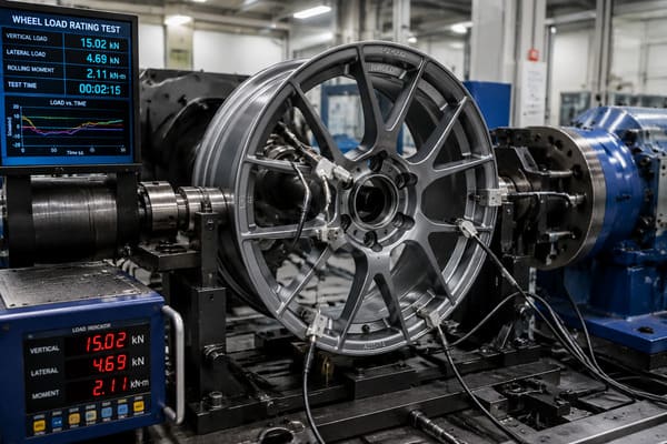 forged wheel load rating scientific testing