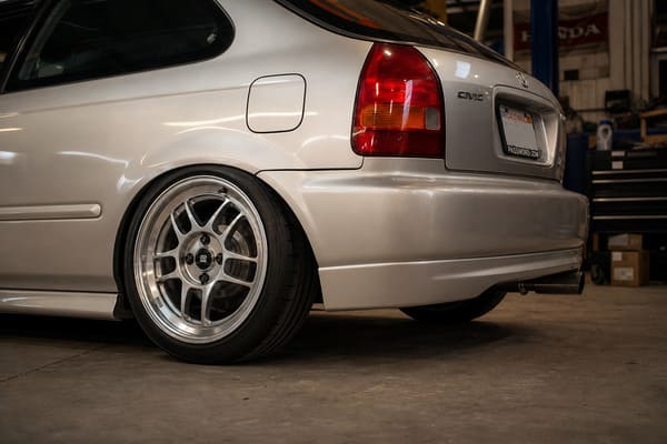 Honda Civic EK 4x100 Bolt Pattern Honda Civic EK 4x100 bolt pattern forged wheels