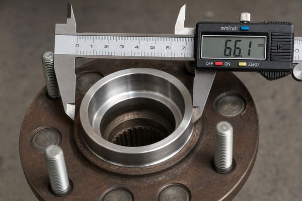 R33 GTS25T Hub Bore 66.1mm Forged Wheel Fitment Guide Nissan Skyline R33 GTS25T hub bore measurement 66.1mm forged wheels