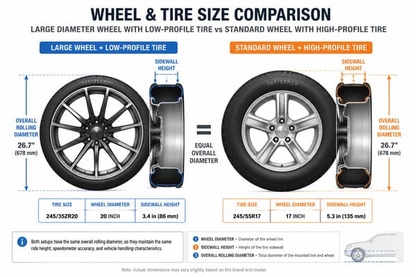 What Is Plus-Sizing and How Does It Affect Vehicle Performance\ Plus-sizing forged wheels performance guide