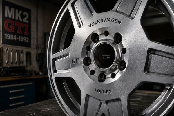 Volkswagen Golf MK2 GTI hub bore size 57.1mm forged wheel fitment
