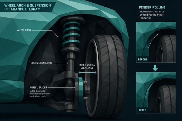 S13 240SX Spacer and Fender Modification for 16x8 Wheels\ S13 wheel spacer and fender modification guide for 16x8 fitment
