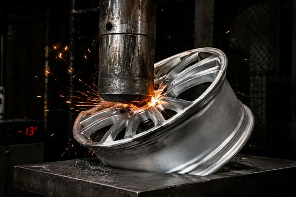 How Does Impact Testing Reveal a Wheel's True Durability Impact test on forged aluminum wheel