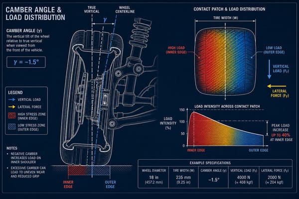 How Suspension Geometry Affects Wheel Load suspension geometry and wheel load distribution