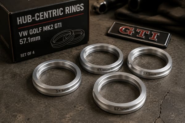 hub-centric rings for VW Golf MK2 GTI 57.1mm fitment