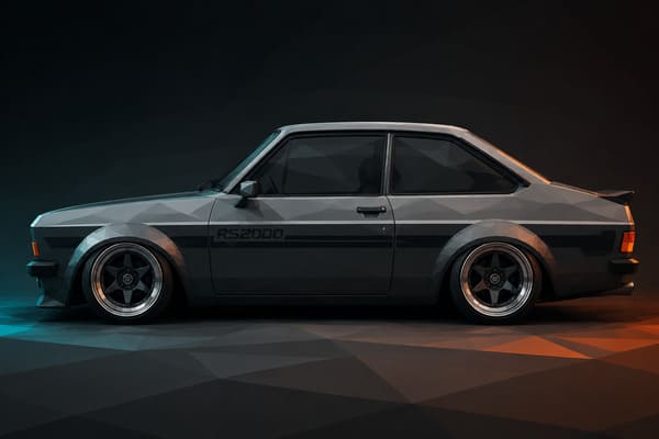 Ford Escort MK2 Aggressive Wheel Offset Fitment\ Ford Escort MK2 aggressive wheel fitment offset