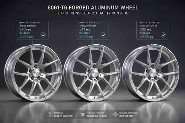 forged wheel certifications consistency and quality control