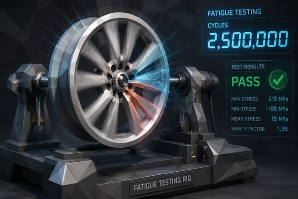 Why Does Fatigue Testing Matter for Forged Wheels Forged wheel fatigue testing cycles and results