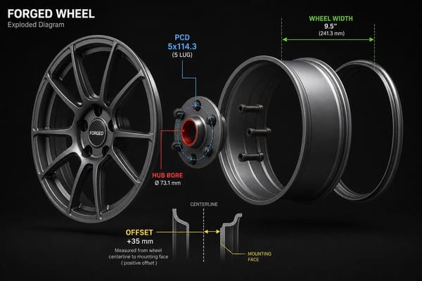 Recommended Wheel Specs for Toyota Supra MK4 Toyota Supra MK4 wheel specs PCD hub bore forged wheel recommendation