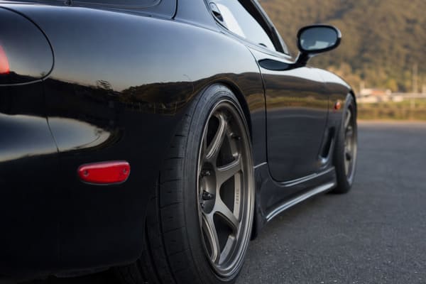 Do You Need Spacers for 17x8 Wheels on Mazda RX-7 FD Mazda RX-7 FD fender clearance with 17x8 wheels no spacers needed