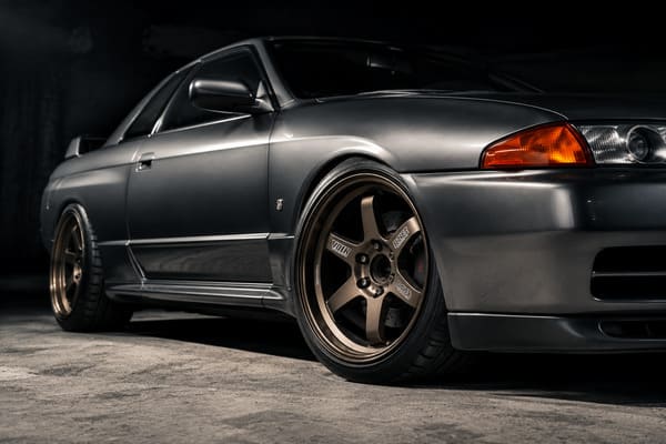 What Does Hub Bore Size Actually Mean for the Nissan Skyline R32? R32 wheel hub bore measurement 66.1mm center hole diagram