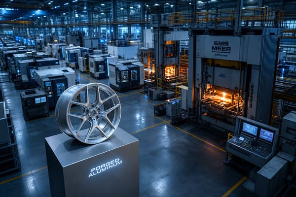 Evaluating forged wheel manufacturer production capacity