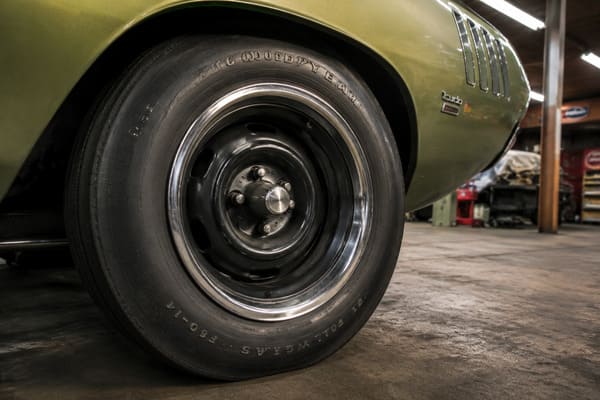 Factory wheel specs for 1970 Plymouth Cuda