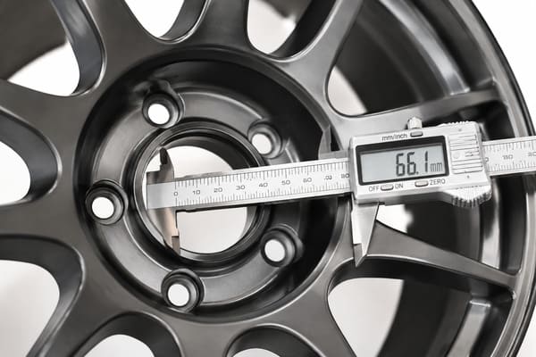 How to Measure Hub Bore on a Nissan Skyline R32 caliper measuring wheel hub bore 66.1mm Nissan Skyline R32