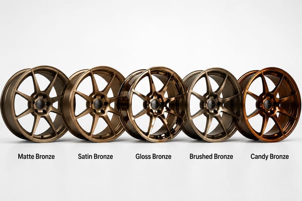Choosing the Right Bronze Finish for White SUV Bronze wheel finish options for white Nissan Patrol