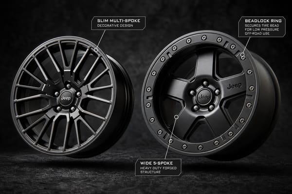 Right wheel style for off-road and street Jeep Wrangler Rubicon Off-road wheel style for Jeep Wrangler Rubicon street and trail