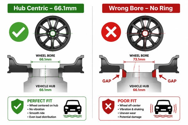 What Happens If You Use the Wrong Hub Bore on a Nissan Skyline R32? vibration from wrong hub bore wheel fitment R32 off-center rotation