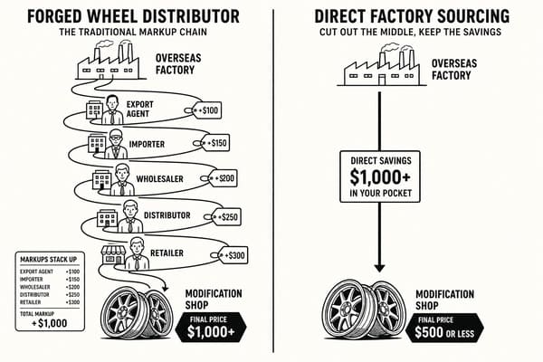 Distributors and wholesalers in forged wheel market