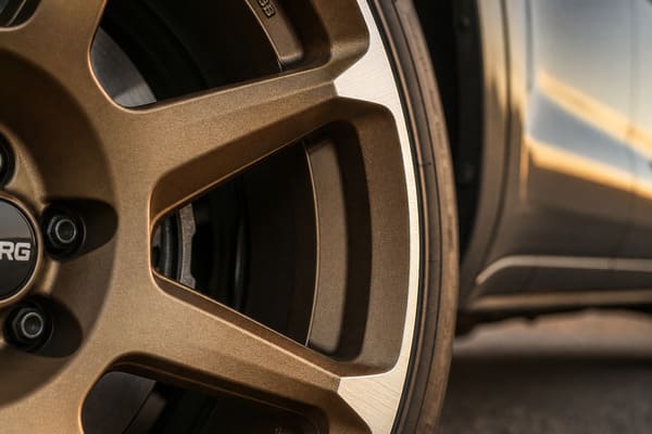 Wheel finish options for gray truck
